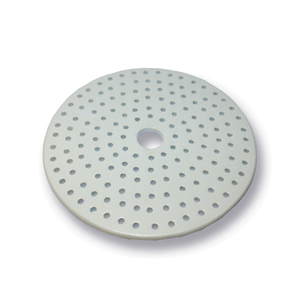 PORCELAIN DESICCATOR PLATE, SMALL HOLES